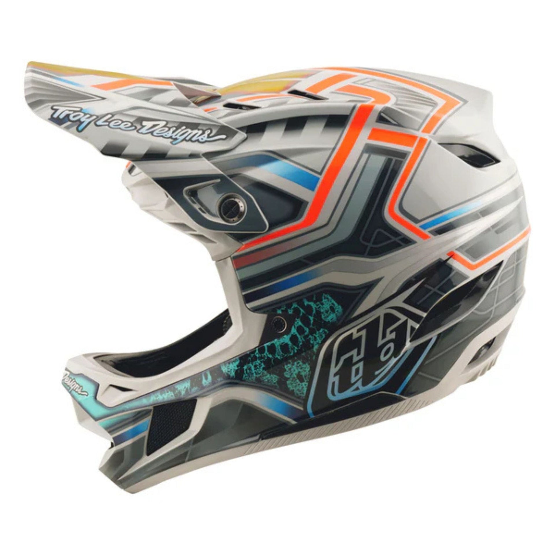 D4 Composite Helmet; Lowrider Gray